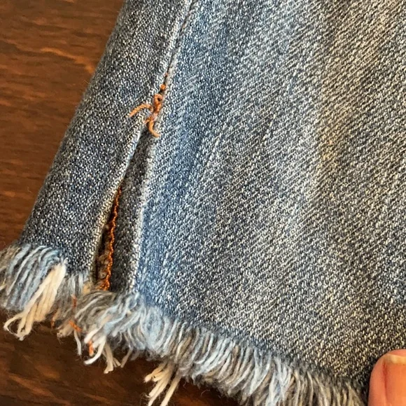 7FAMK Cutoff Jean Shorts - Picture 6 of 9